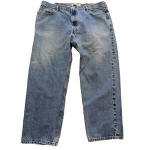 Levis 550 Jeans‎ Mens 45x29 Blue Medium Wash Relaxed Fit Tapered Leg Denim